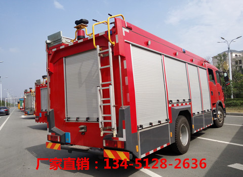 豪沃泡沫消防車(chē)5噸（國(guó)五）